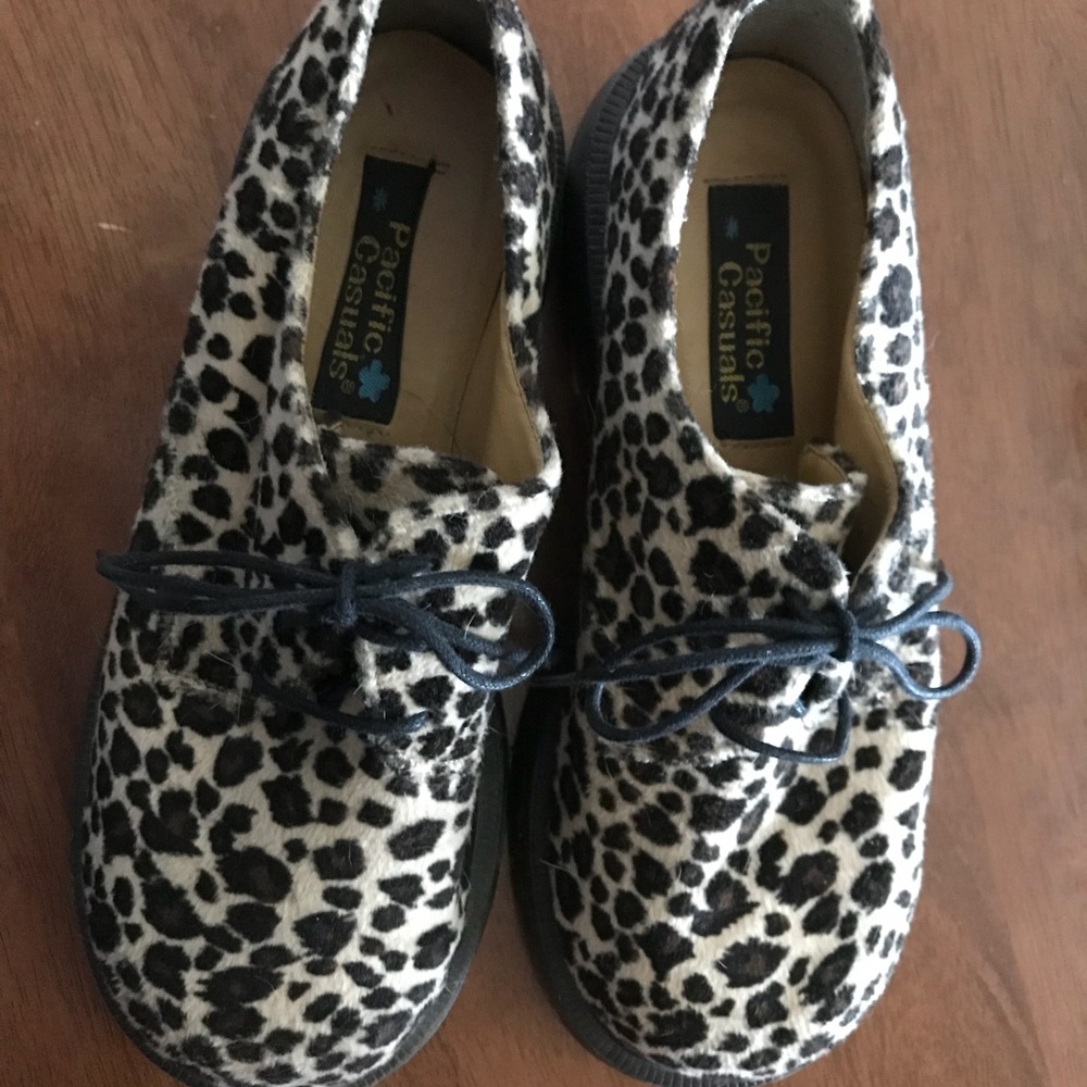 Pacific Causal leopard shoes.